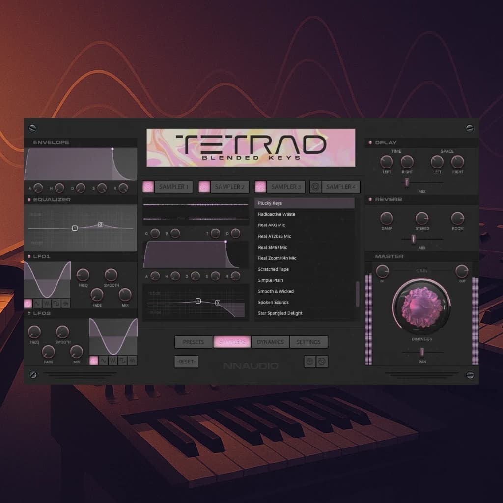 Tetrad Keys